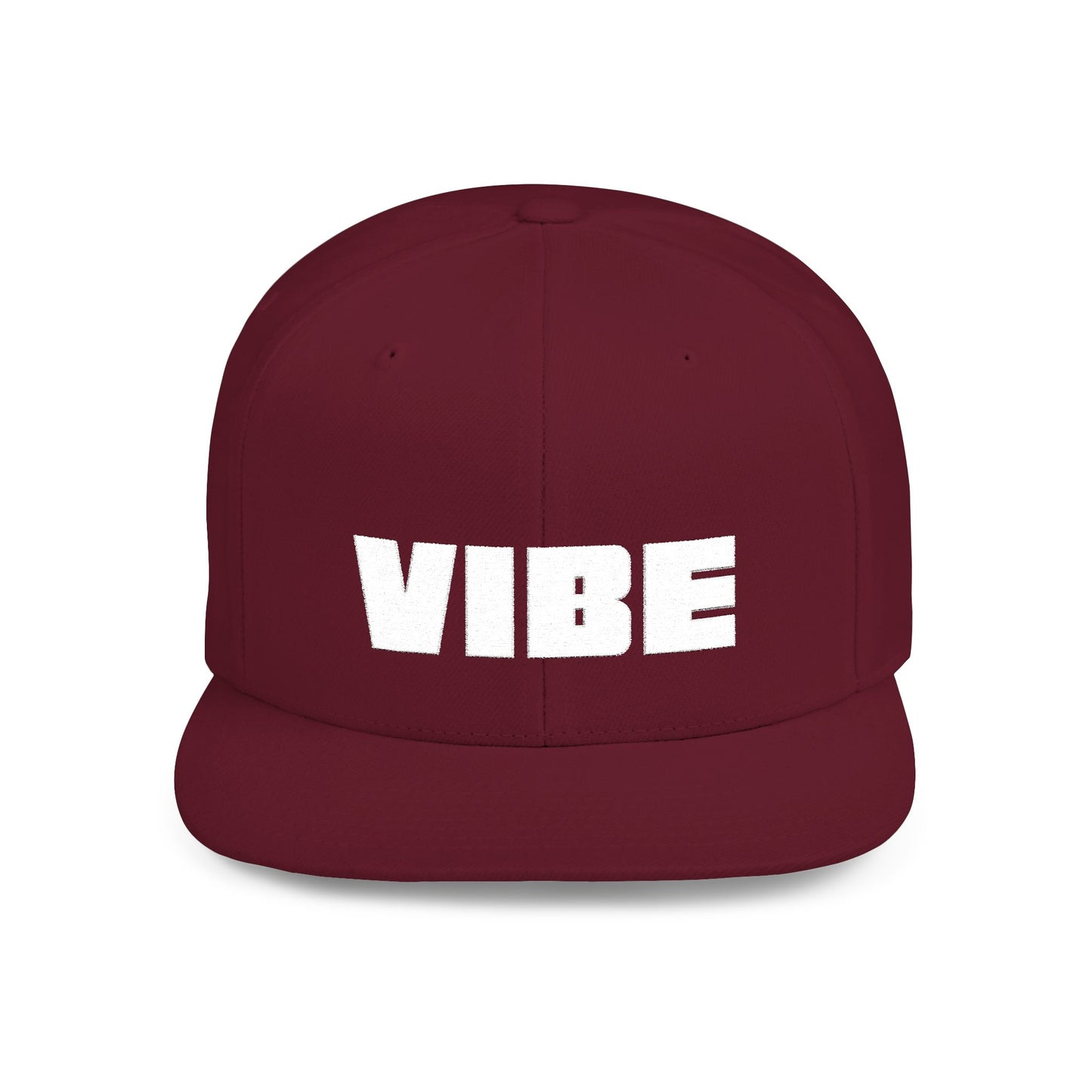 Fat Vibe Flat Bill Snapback | Embroidered