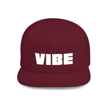 Fat Vibe Flat Bill Snapback | Embroidered
