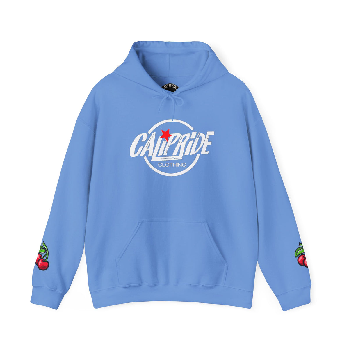Urban Underground Collection - West Coast State of Mind, Checkers & Cherries Sugar Skull Hoodie - CaliPride Clothing