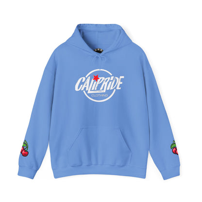 Urban Underground Collection - West Coast State of Mind, Checkers & Cherries Sugar Skull Hoodie - CaliPride Clothing