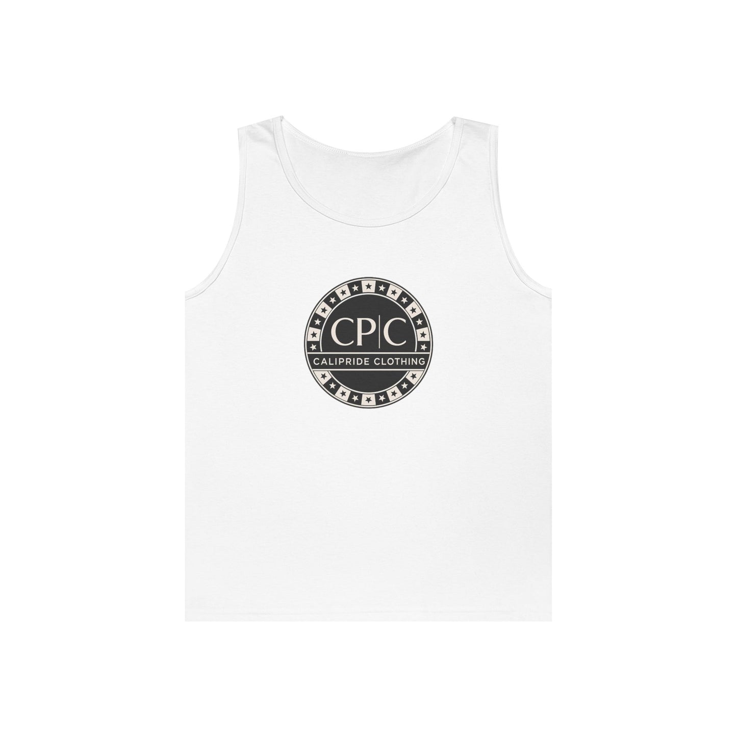 CP | C Logo, Checker Star Loose Tank Top | CaliPride Clothing