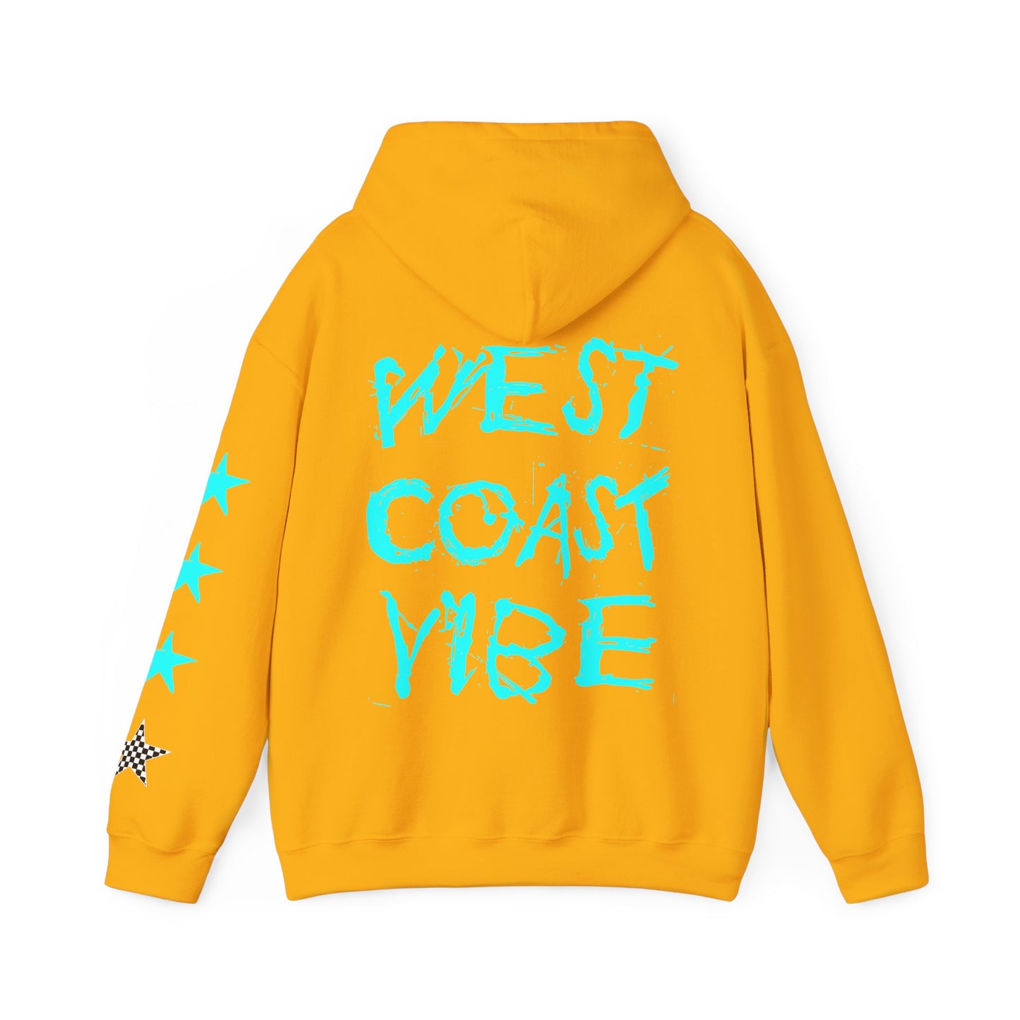 Urban Underground Collection | West Coast Vibe series - Graphic & Stars Hoodie - CaliPride Clothing