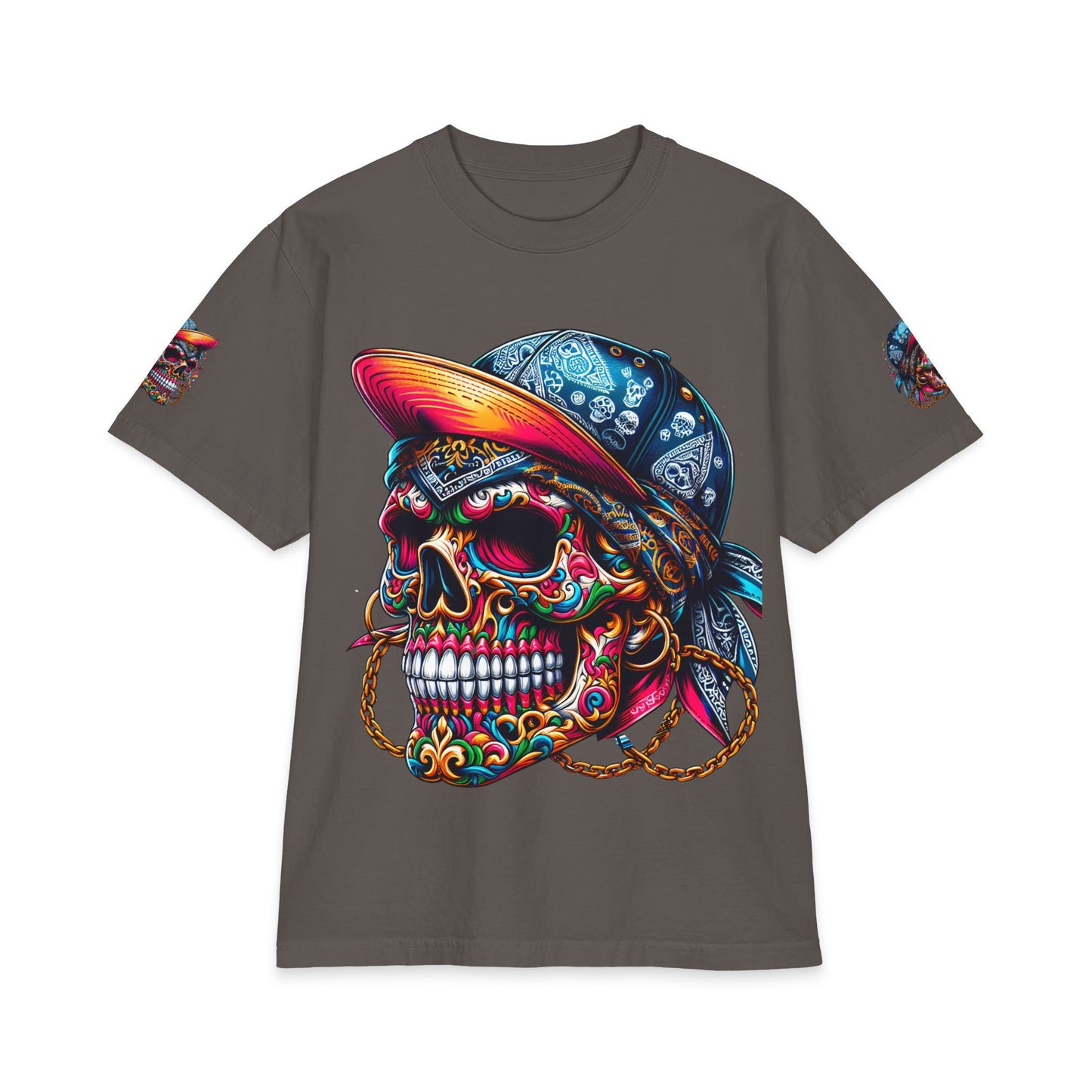 Urban Underground Collection - Neon Drip, Gangsta', Graphic 4-way T Shirt - CaliPride Clothing