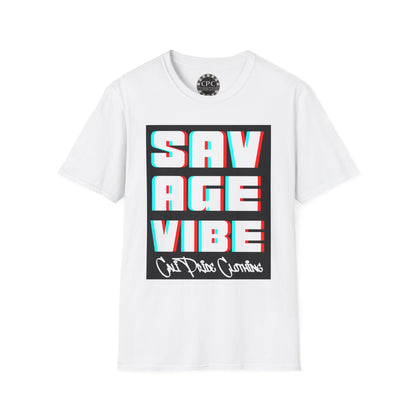 "Savage Vibe Graffiti Block" Series, 3D Anaglyph T Shirt — CaliPride Clothing