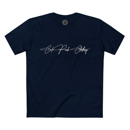 The Elite Collection - Founder's Signature No. 1 Essentials, Premium T-Shirt white logo - CaliPride Clothing