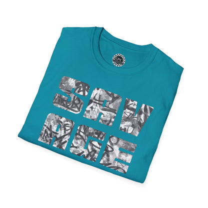 Urban Underground Collection | Savage Vibe Graffiti Block Series - Monochrome gray - CaliPride Clothing
