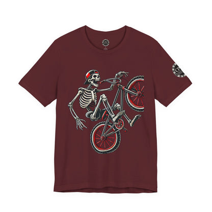 Skate & Surf Collection - Ride Til I Die, Skeleton Graphic T - Shirt - CaliPride Clothing