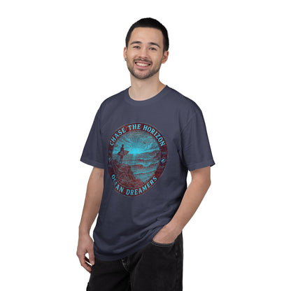 Surf & Beach Collection - Ocean Vibes Series, Chase the Horizon, T-shirt - CaliPride Clothing