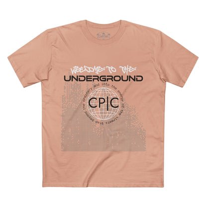 Urban Underground Collection - Welcome to the Underground, Graphic T Shirt — CaliPride Clothing