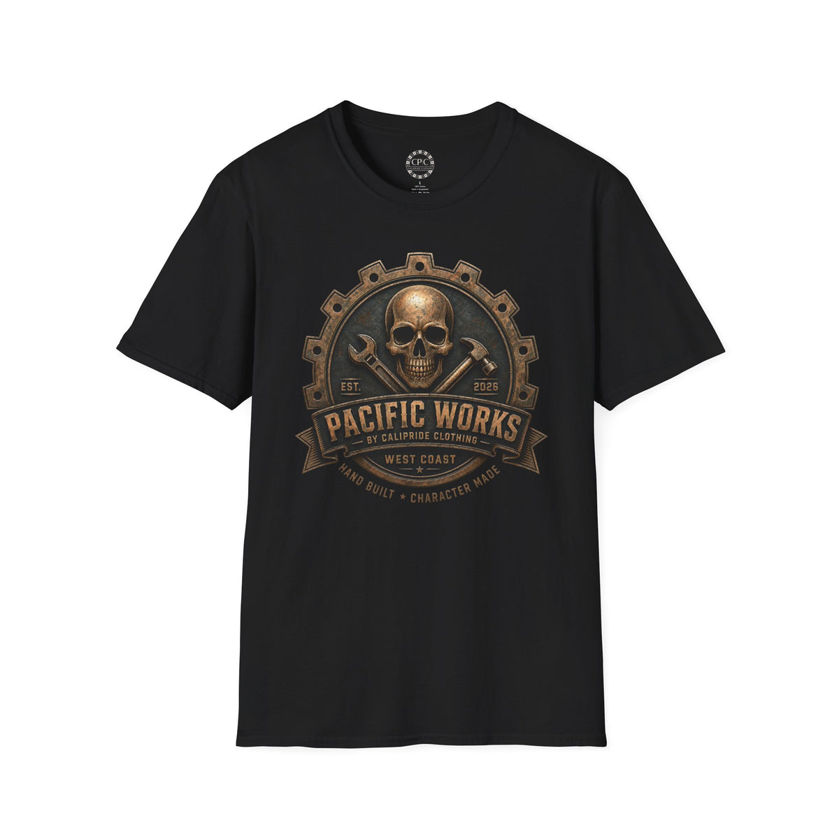 Pacific Works Collection - Signature Logo Graphic T-Shirt — CaliPride Clothing