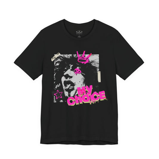 Concrete & Scars Skatewear Collection - Living My Choice, Graphic T-Shirt - CaliPride Clothing