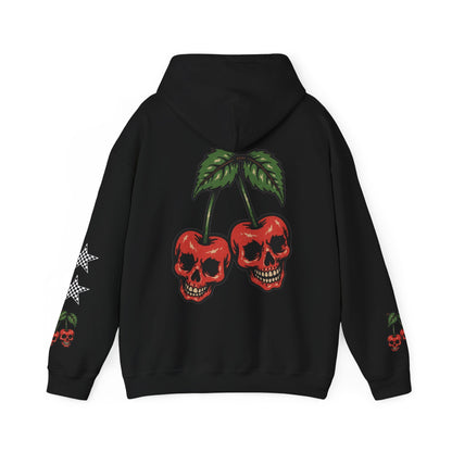 Skate & Surf Collection - Angry Cherry, Graphic Hoodie | CaliPride Clothing