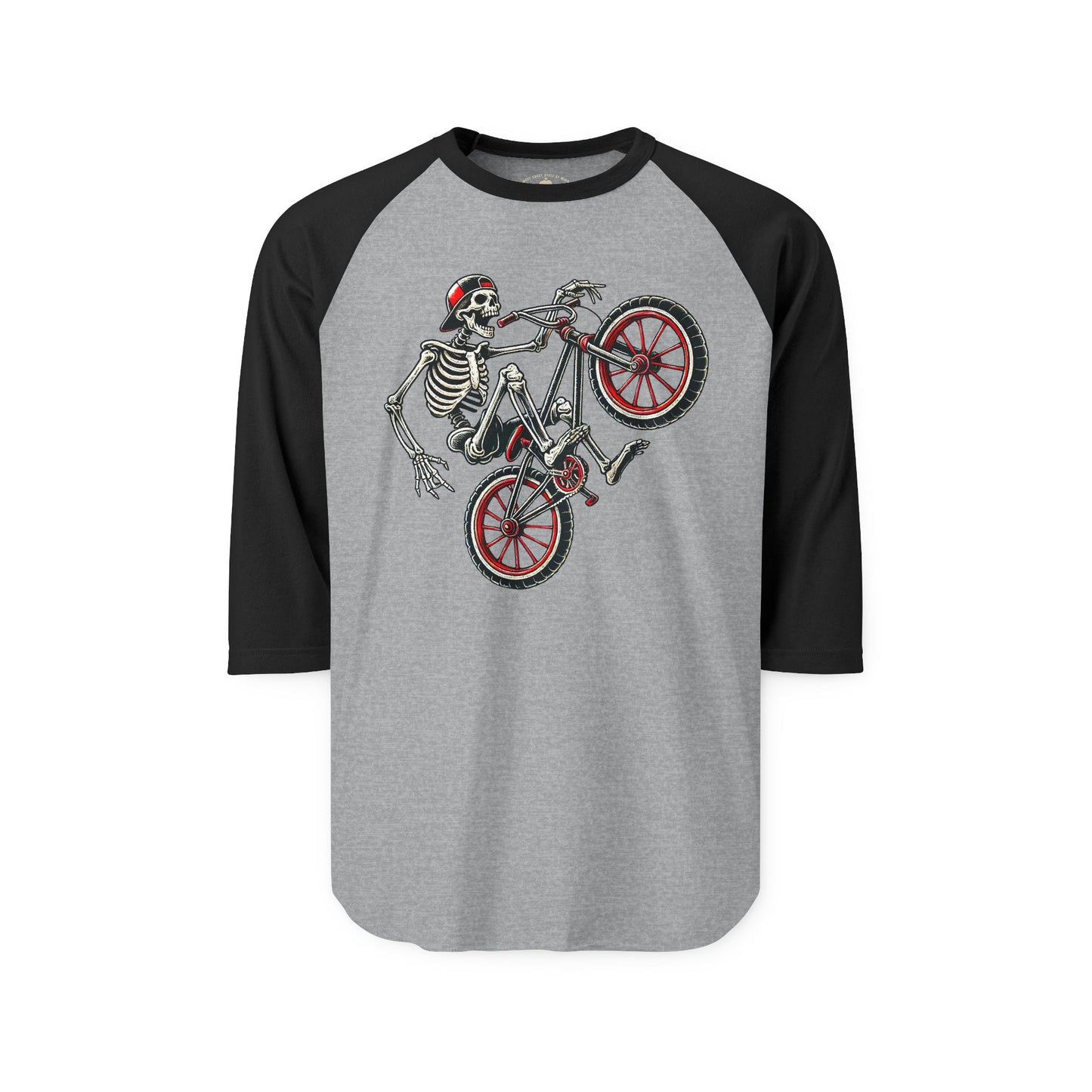 Skate & Surf Raglan Collection - Ride Til' I Die, Graphic Raglan Tee — CaliPride Clothing