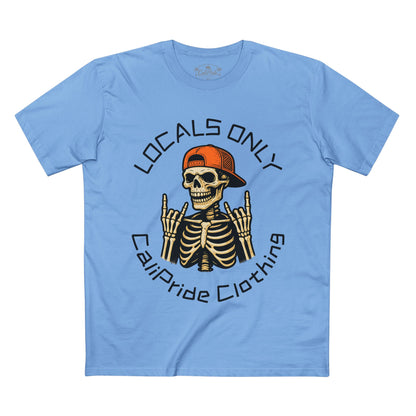 Skate & Surf Collection - Locals Only, Graphic T Shirt - CaliPride Clothing