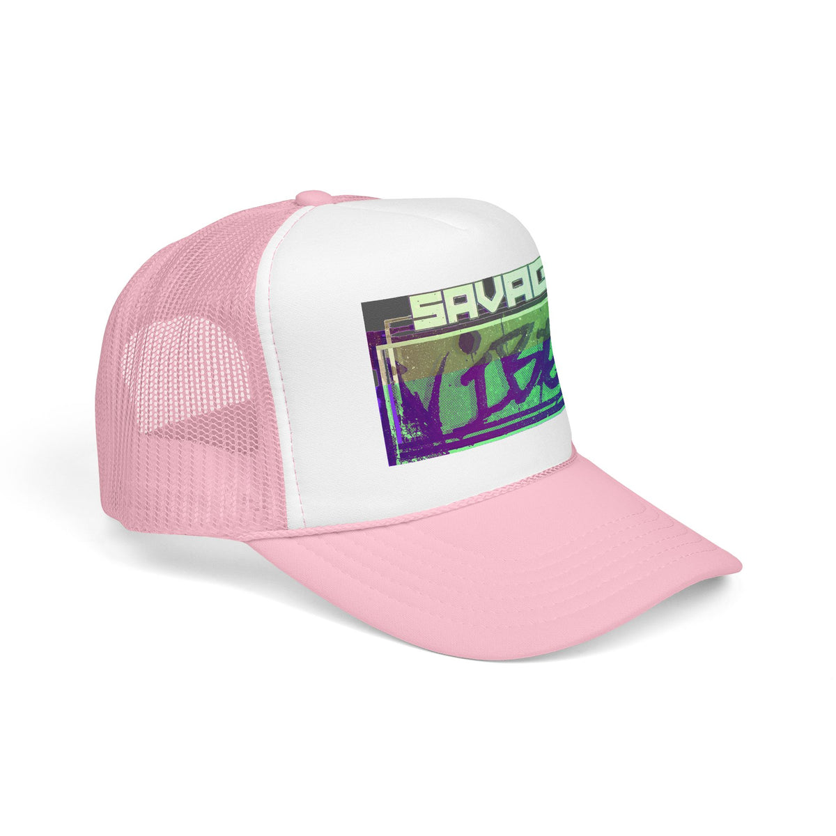 Urban Underground Collection - Bold & Big Color Vibes, Savage Vibe Foam Trucker Hat – DFT printing