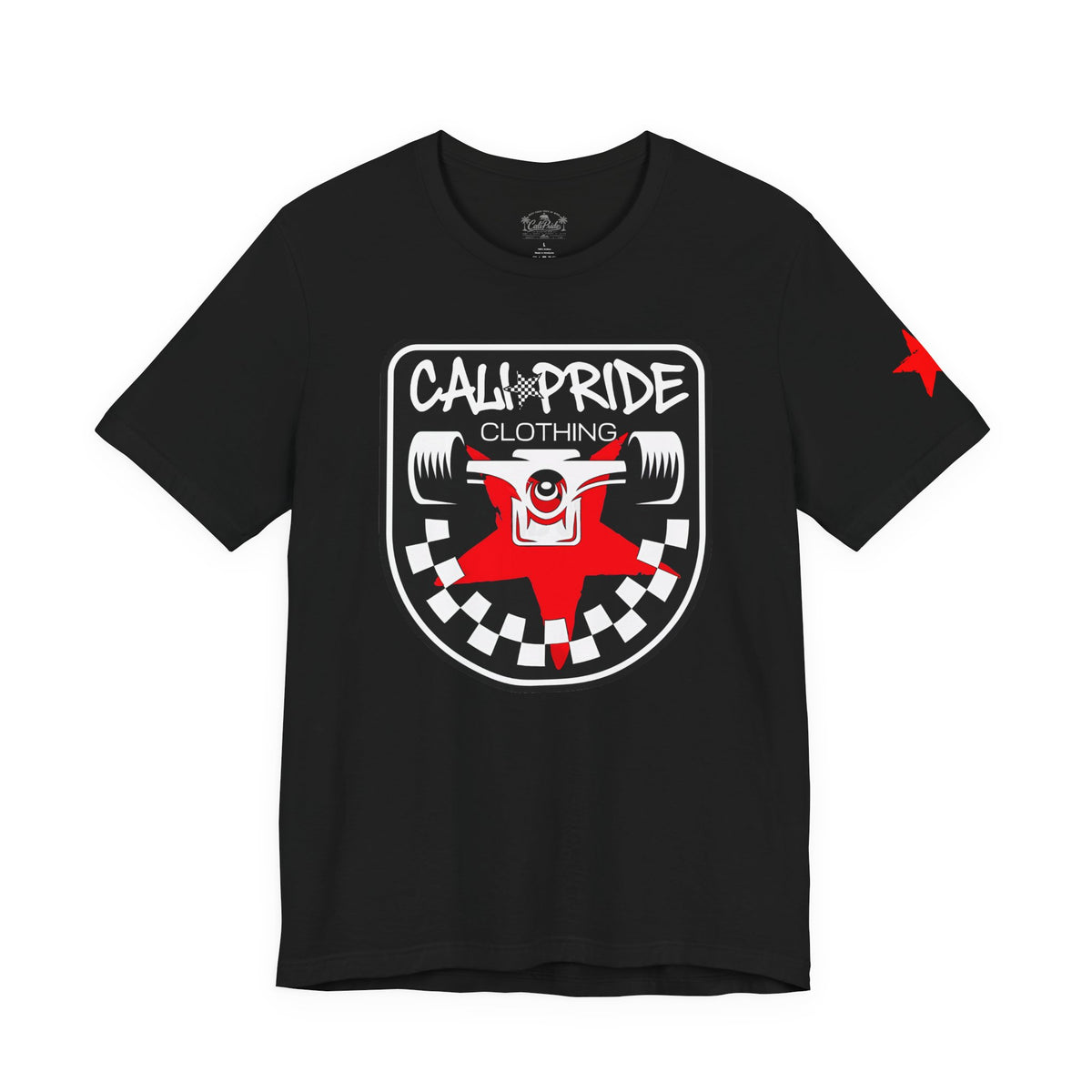 Copy of Concrete & Scars Skatewear Collection - Checkered Truck Emblem, Graphic T-Shirt — CaliPride Clothing