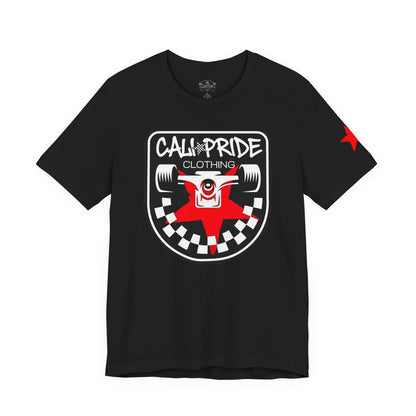 Copy of Concrete & Scars Skatewear Collection - Checkered Truck Emblem, Graphic T-Shirt — CaliPride Clothing