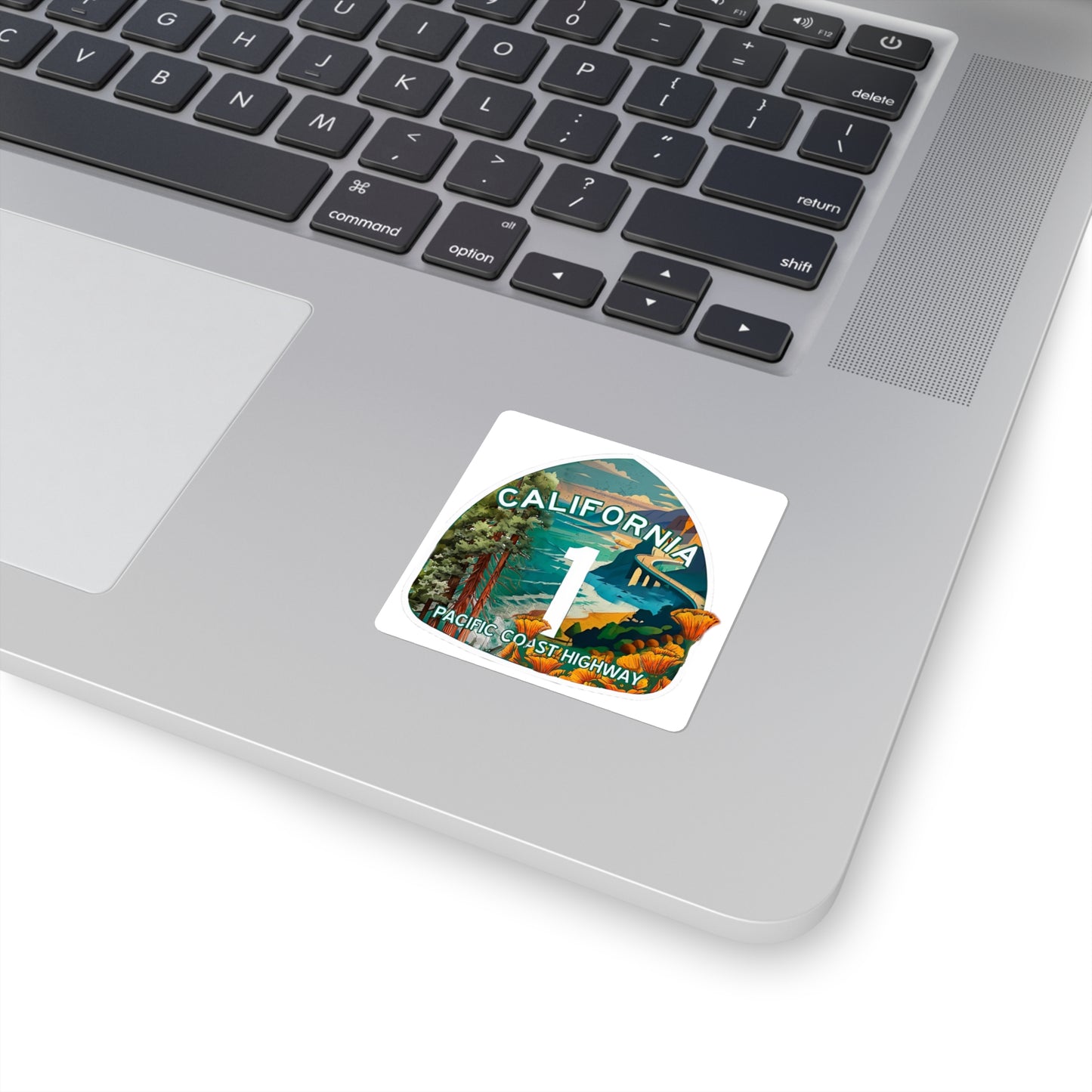 California's Pacific Coast Highway Sticker