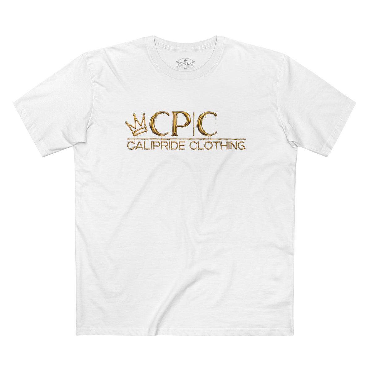Urban Underground Collection - CP | C Gold Drip Edition No. 1, Premium Graphic T Shirt - CaliPride Clothing