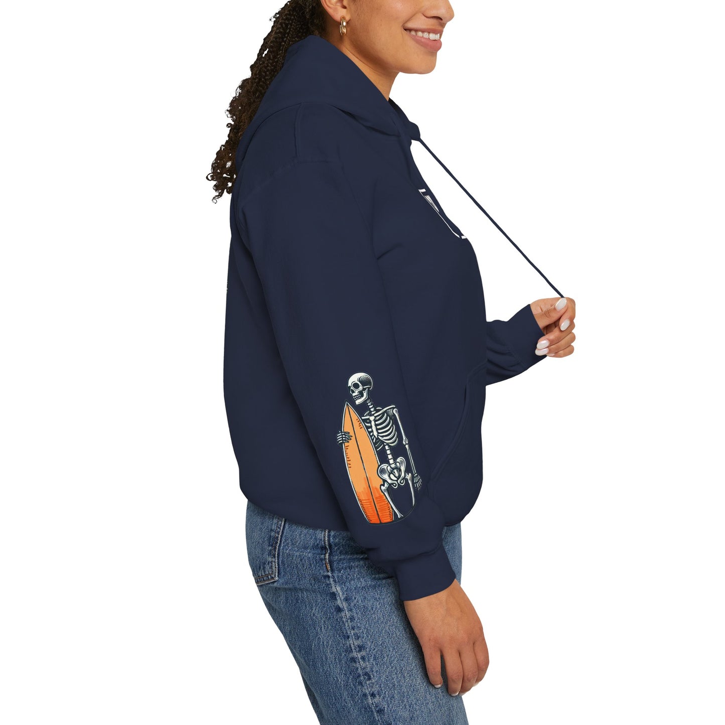 Surf & Beach Collection - Even After Death, I Ride, Premium Hoodie - CaliPride Clothing