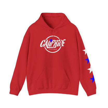 'West Coast Vibe' Graphic Hoodie w Stars - Multiple colors | CaliPride Clothing