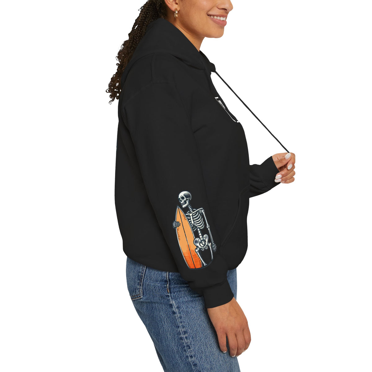 Surf & Beach Collection - Even After Death, I Ride, Premium Hoodie - CaliPride Clothing