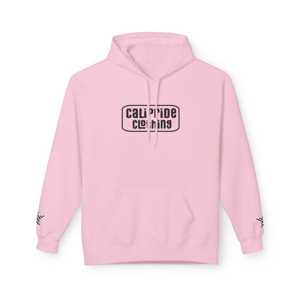 Surf & Beach Collection - CA State Bear Graphic Hoodie, Black logo - CaliPride Clothing