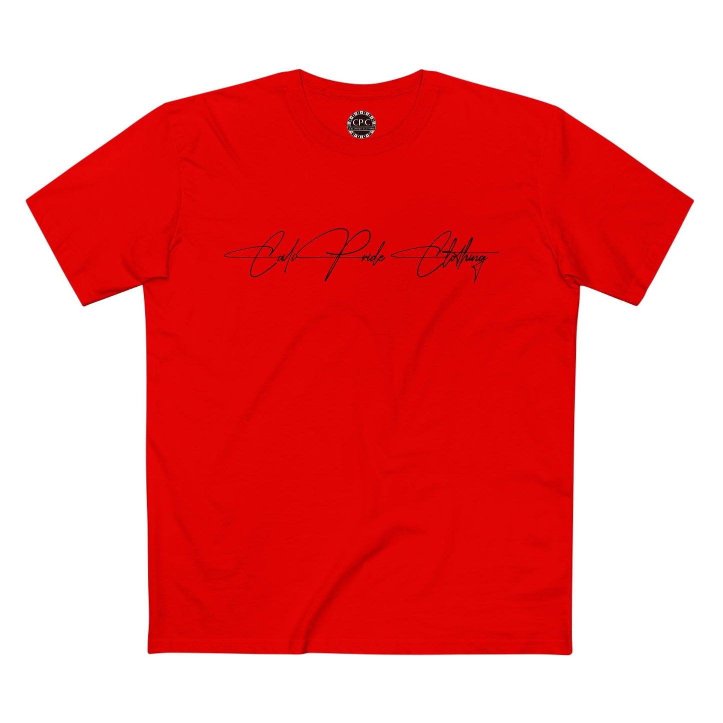 The Elite Collection - Founder's Signature No. 1 Essentials, Premium T-Shirt, black logo - CaliPride Clothing