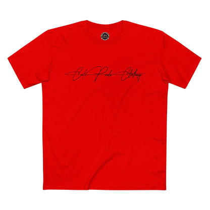 The Elite Collection - Founder's Signature No. 1 Essentials, Premium T-Shirt, black logo - CaliPride Clothing