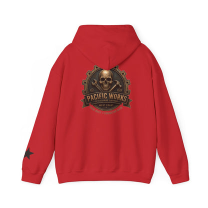 Pacific Works Collection — Signature Logo, Graphic Hoodie - CaliPride Clothing