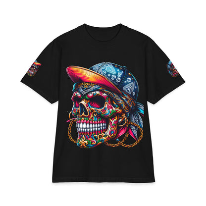Urban Underground Collection - Neon Drip, Gangsta', Graphic 4-way T Shirt - CaliPride Clothing