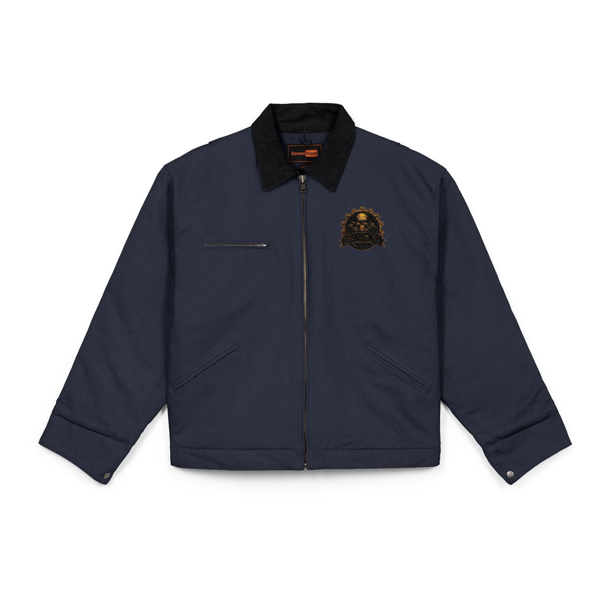 Pacific Works Collection - Heavyweight Duck Cloth Jacket w/ Corduroy Collar - CaliPride Clothing