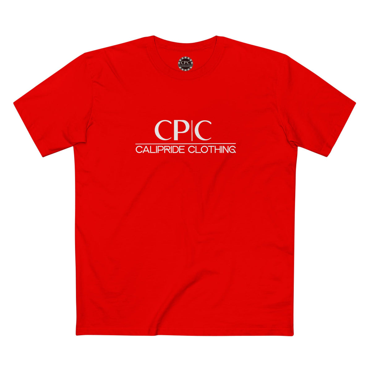 The Elite Collection - Signature Essentials, CP | C, Premium T-Shirt, white logo - CaliPride Clothing