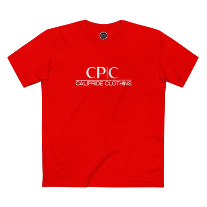 The Elite Collection - Signature Essentials, CP | C, Premium T-Shirt, white logo - CaliPride Clothing