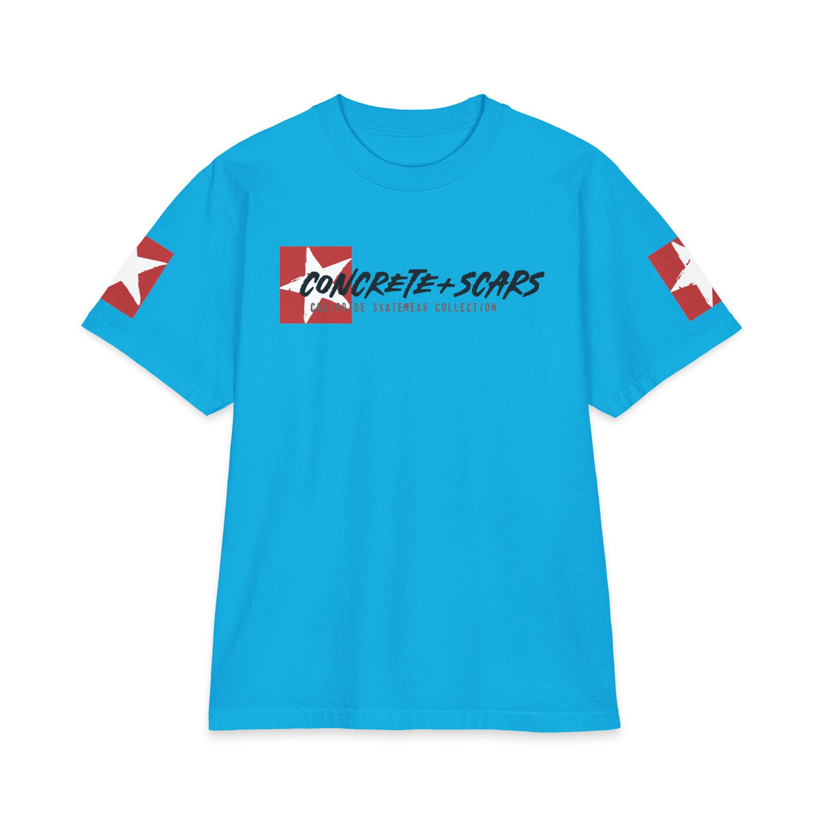 Concrete + Scars Skatewear Collection - C+S Signature Logo, Graphic T-Shirt — CaliPride Clothing