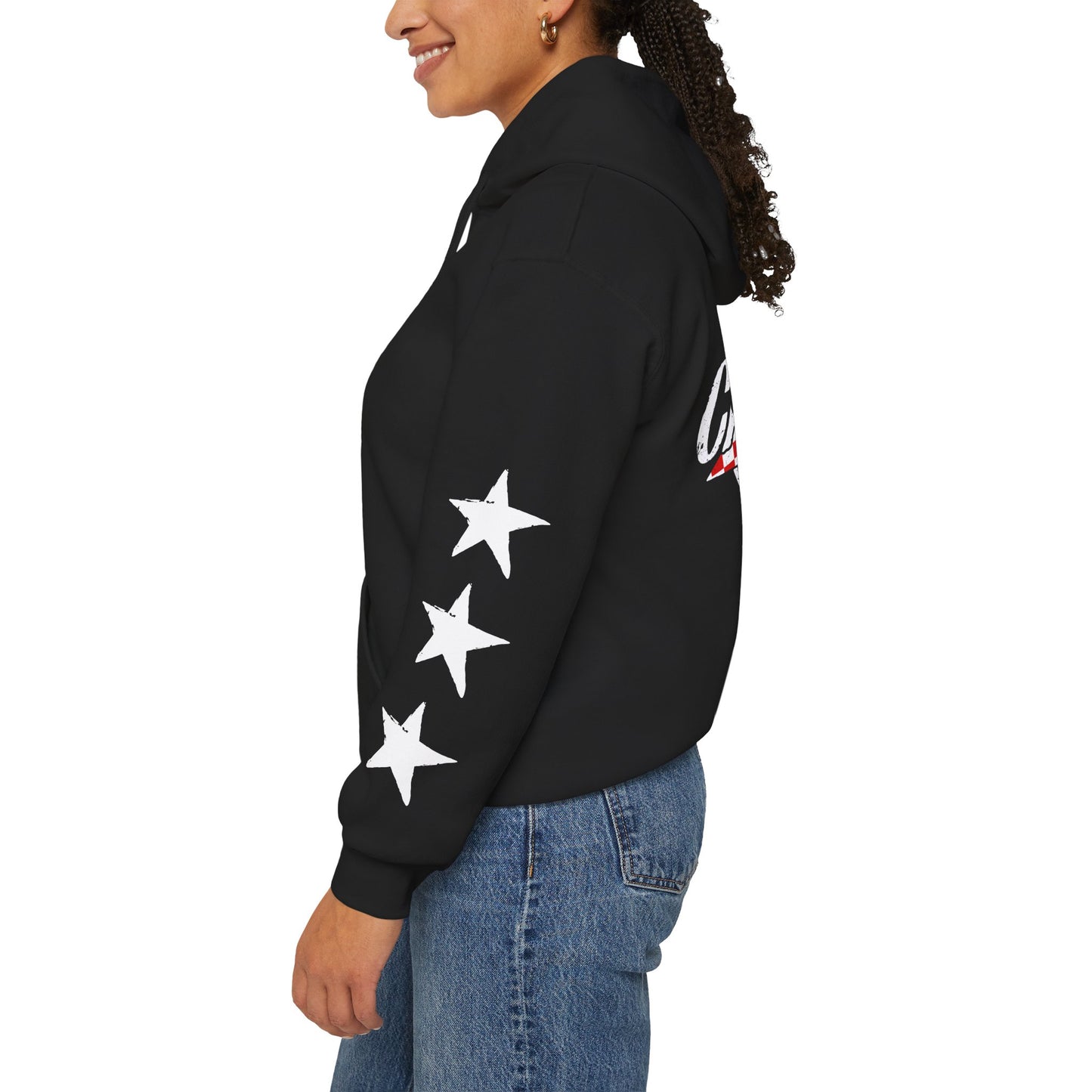 CaliPride Checker Star Hoodie | CaliPride Clothing