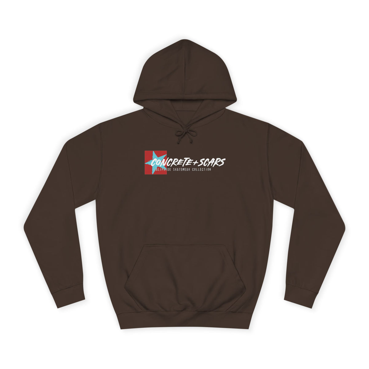Concrete & Scars Skatewear Collection - C & S Signature Logo, Graphic Hoodie — CaliPride Clothing