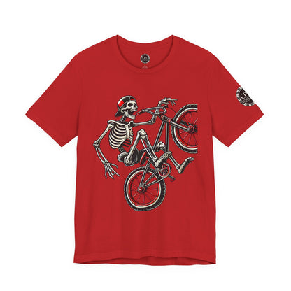 Skate & Surf Collection - Ride Til I Die, Skeleton Graphic T - Shirt - CaliPride Clothing