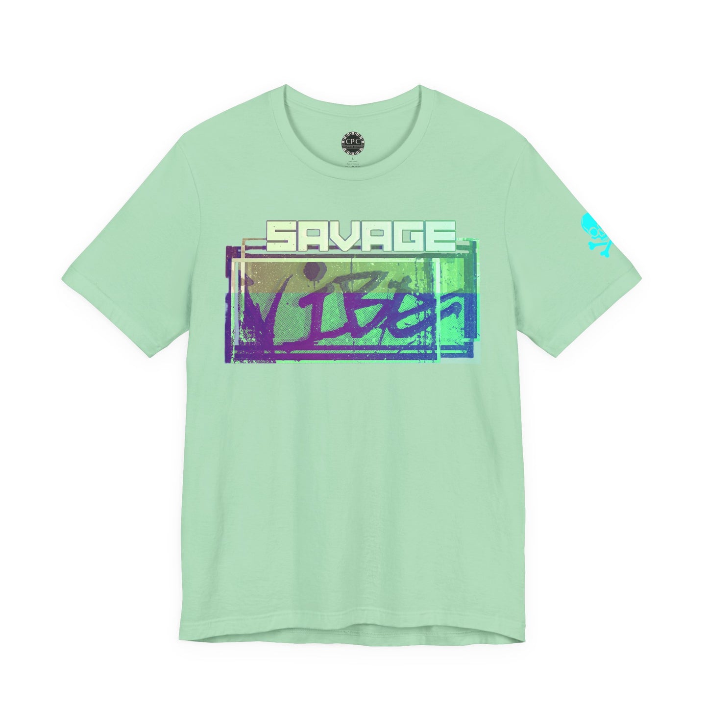 Urban Underground Collection - Distorted Savage Vibe, Graphic T Shirt - CaliPride Clothing
