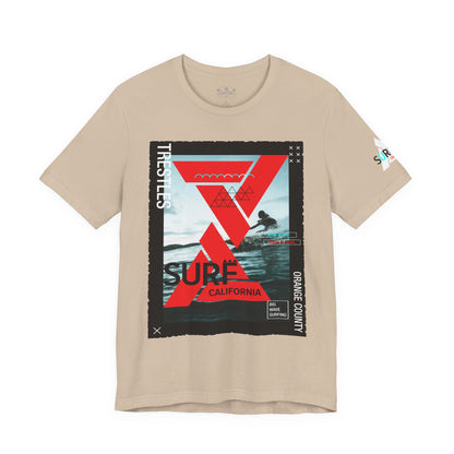 Surf & Beach Collection - Trestle Surf Beach, Graphic T-Shirt - CaliPride Clothing