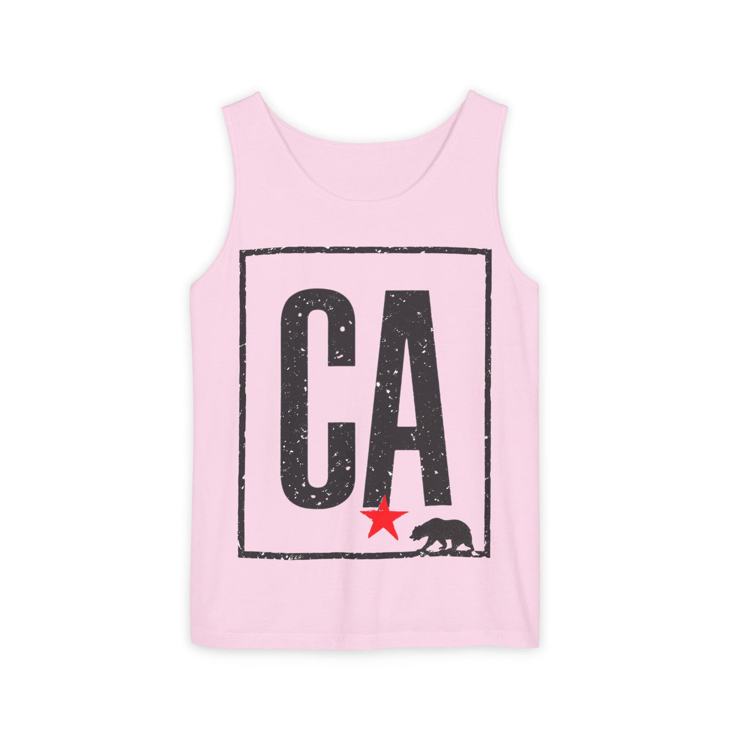 CA State Bear Tank Top | CaliPride Clothing