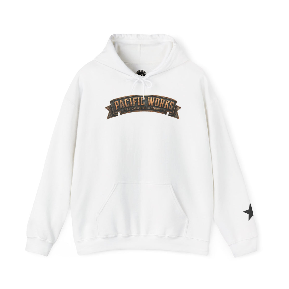 Pacific Works Collection — Signature Logo, Graphic Hoodie - CaliPride Clothing