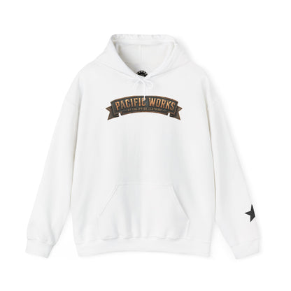Pacific Works Collection — Signature Logo, Graphic Hoodie - CaliPride Clothing