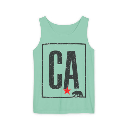 CA State Bear Tank Top | CaliPride Clothing