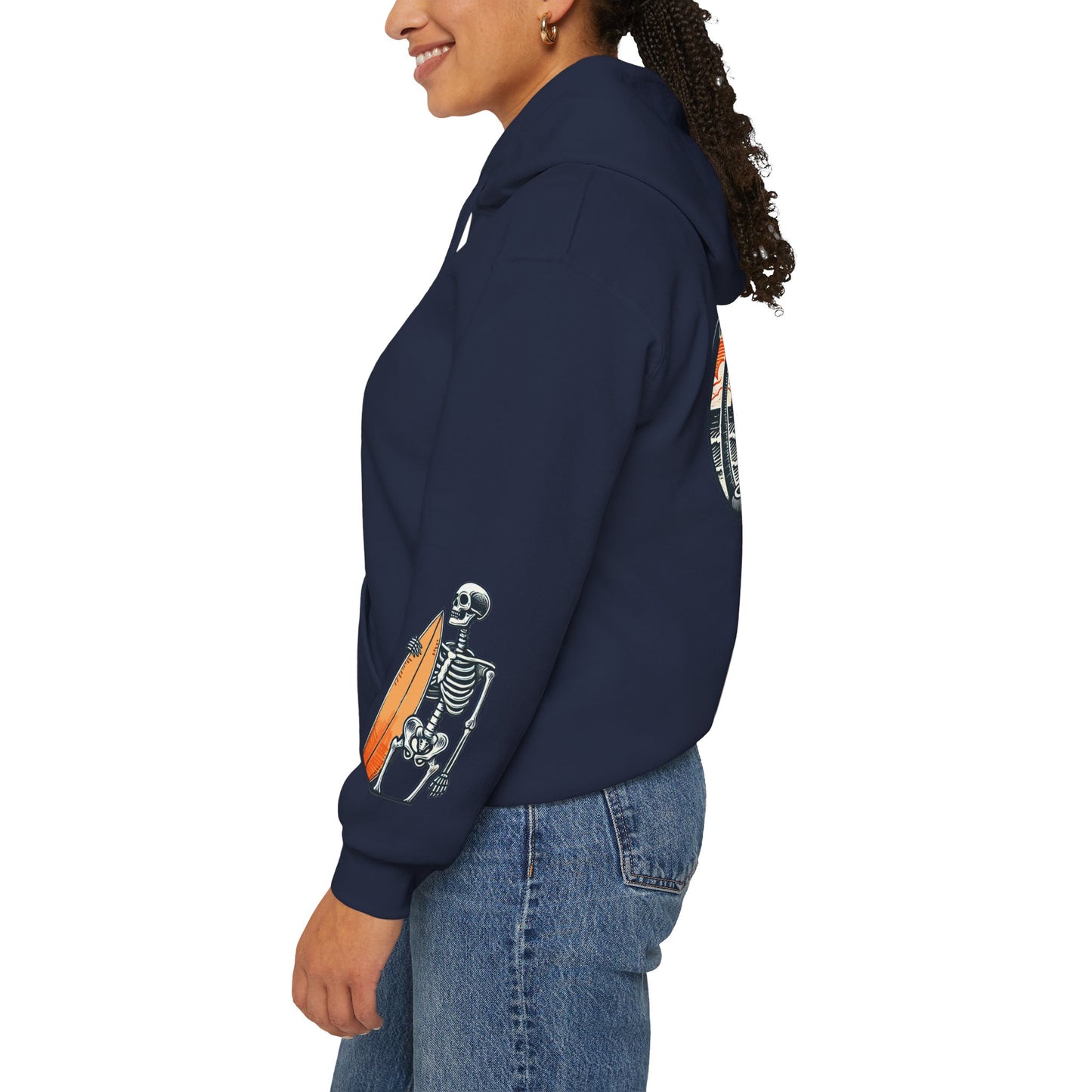 Surf & Beach Collection - Even After Death, I Ride, Premium Hoodie - CaliPride Clothing