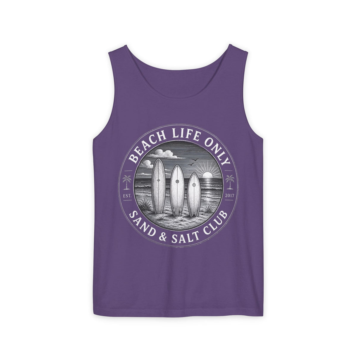 Surf & Beach Collection | Ocean Vibes Series - Beach Life Only, Tank top - CaliPride Clothing