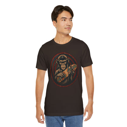 Skate & Surf Collection - Chimpin' Around, Graphic T-Shirt - CaliPride Clothing