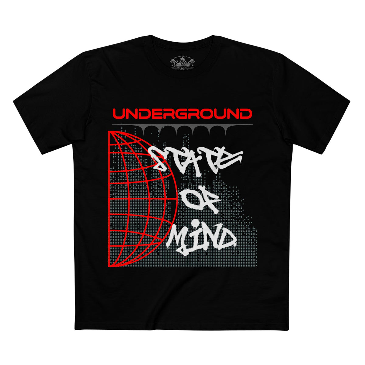Urban Underground Collection - Underground State of Mind, Graphic T Shirt — CaliPride Clothing