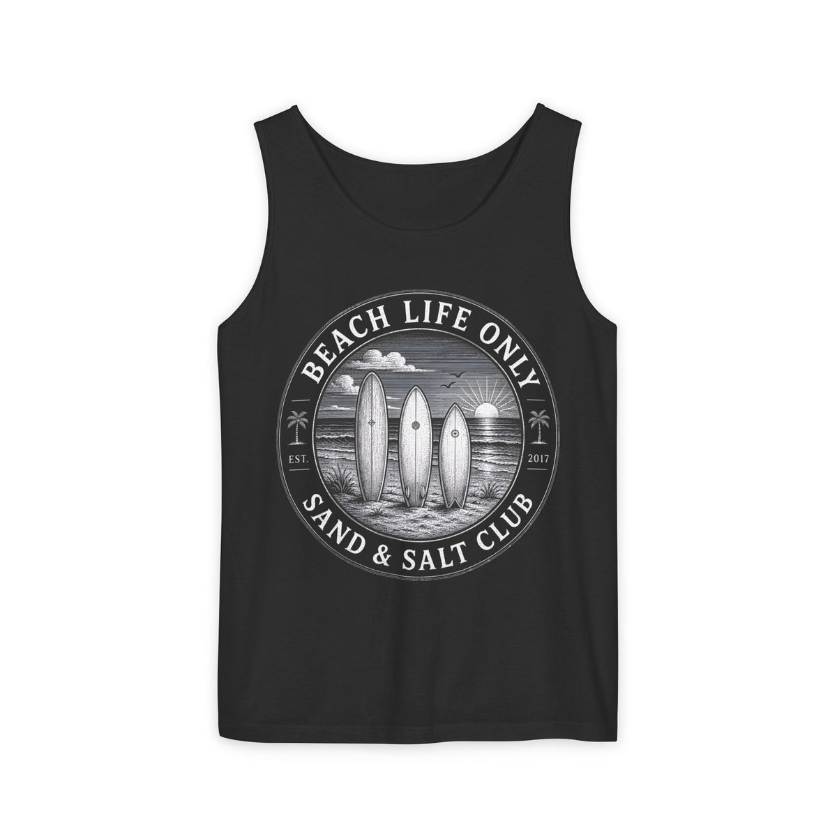 Surf & Beach Collection | Ocean Vibes Series - Beach Life Only, Tank top - CaliPride Clothing