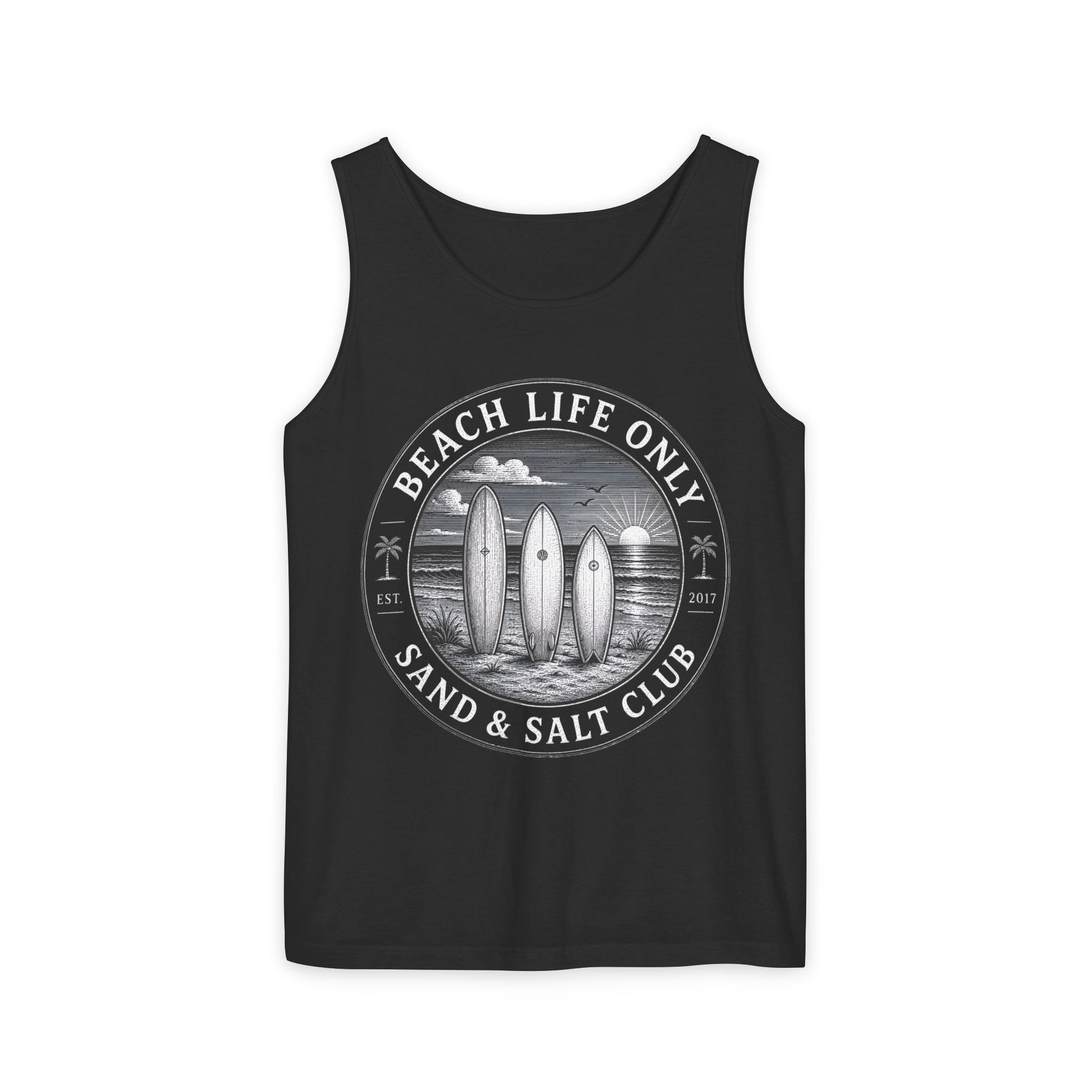Surf & Beach Collection | Ocean Vibes Series - Beach Life Only, Tank top - CaliPride Clothing
